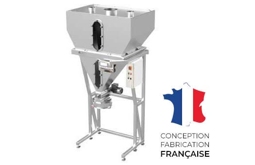 Machine de dosage et conditionnement industrielle en inox, conception et fabrication française